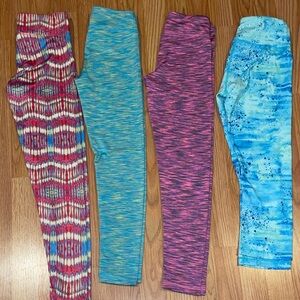 Colorful Kids Leggings Set